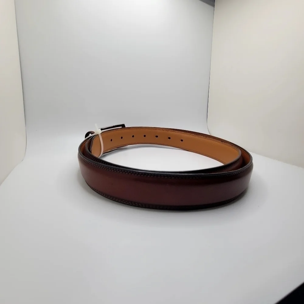 Terracotta Leather Belt